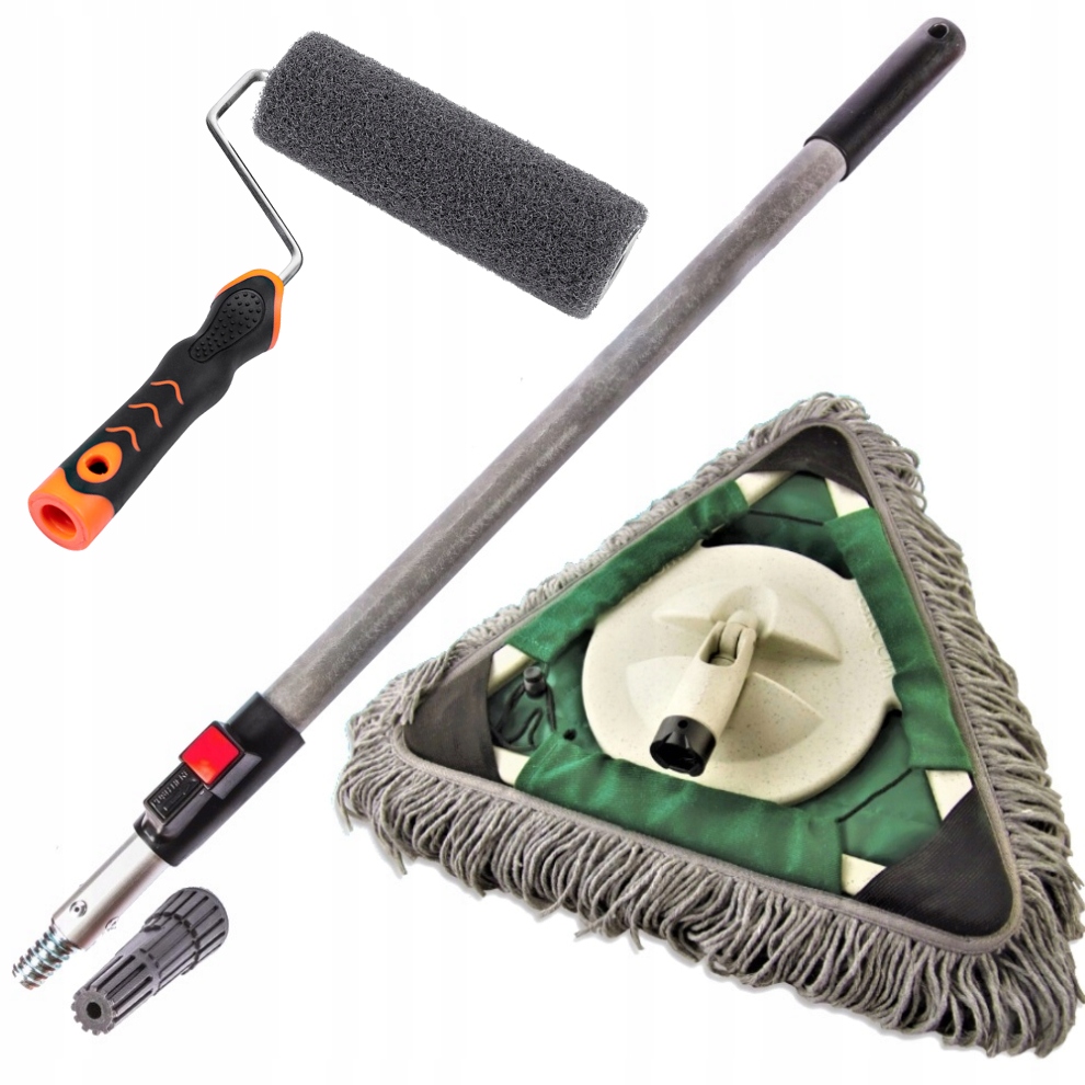 WOOSTER MOP NA ČISTENIE, ZBER PRAHU, VYSÁVANIE STENY, ODSTRAŇOVANIE PRACHU Z PRACHU + 3 ďalšie produkty